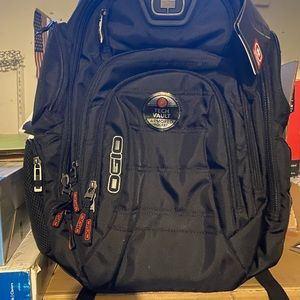 OGIO Backpack for carrying laptops and all other  electronics.